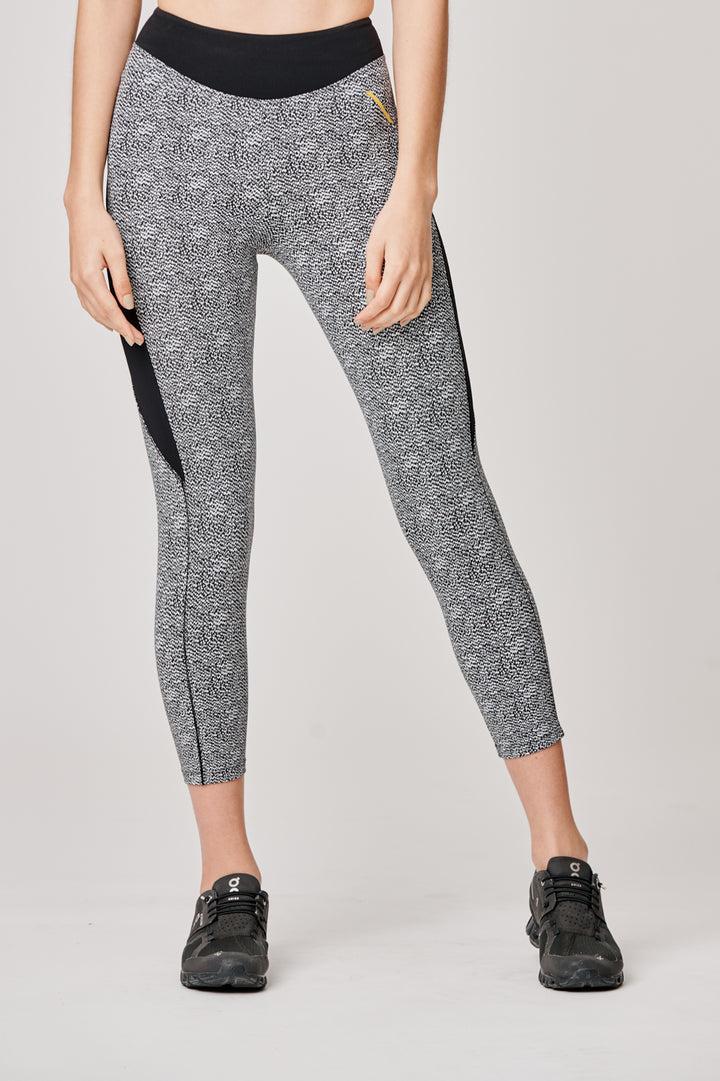 Sàpopa Valeria Crop Grey Bouclè Leggings Moda