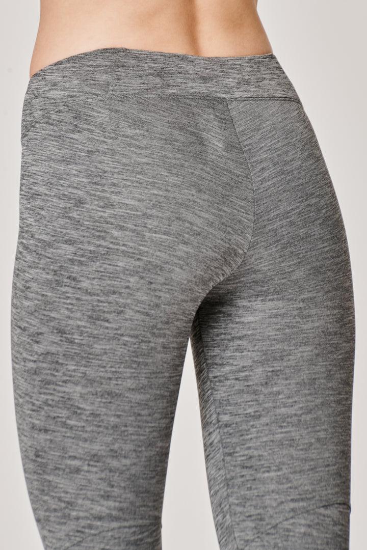 Sàpopa Vortice Grey Flare Leggings Nuovo