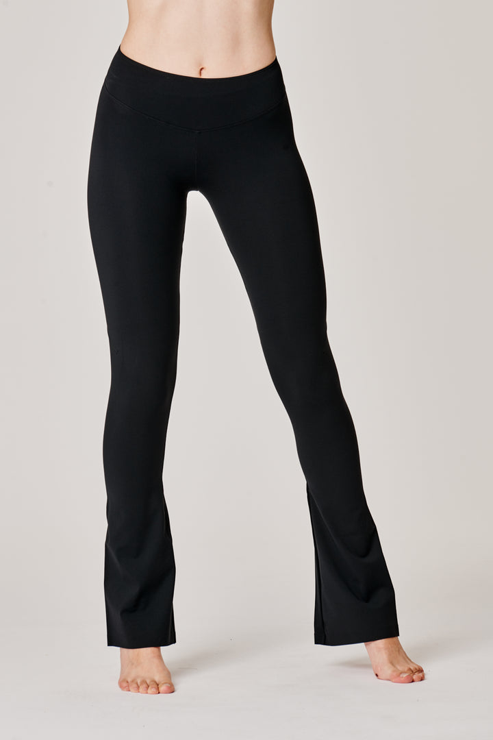 Sàpopa Vortice Black Flare Leggings Pezzi Unici