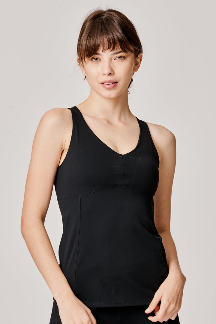 Sàpopa Tulipano Black Lace Tank Top Moda