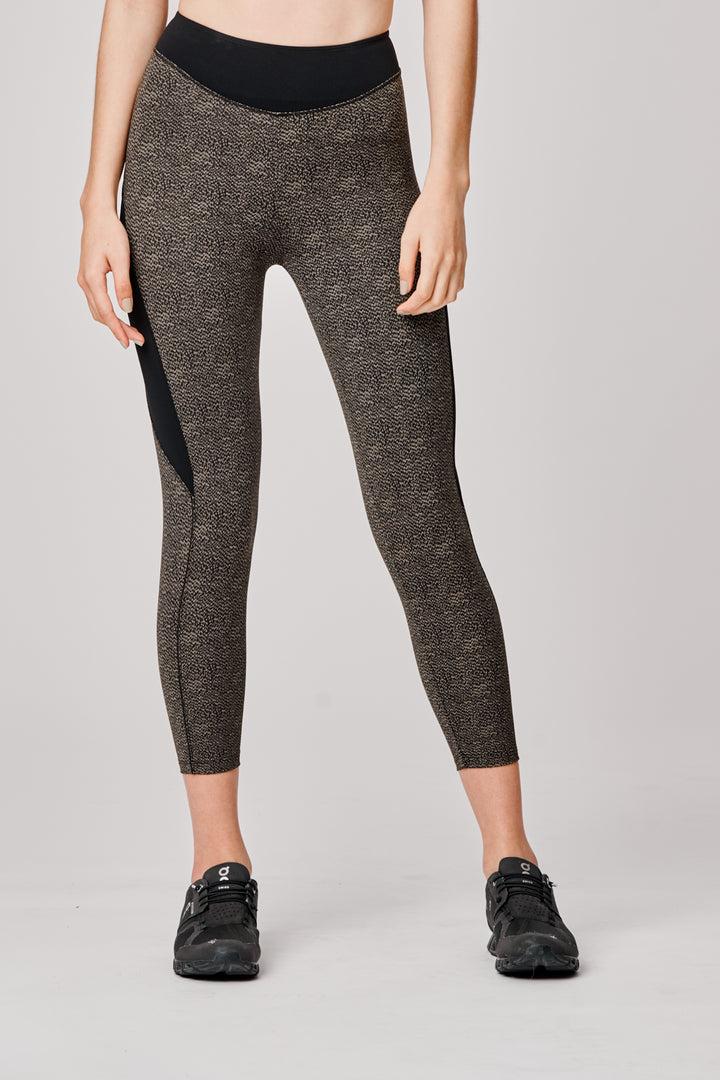 Sàpopa Valeria Crop Green Mud Leggings Saldi Di Fabbrica