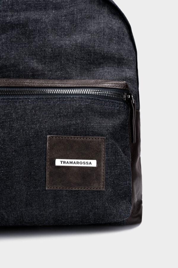 Sartoria Tramarossa FIRENZE ZAINO ZIP BROWN Novità