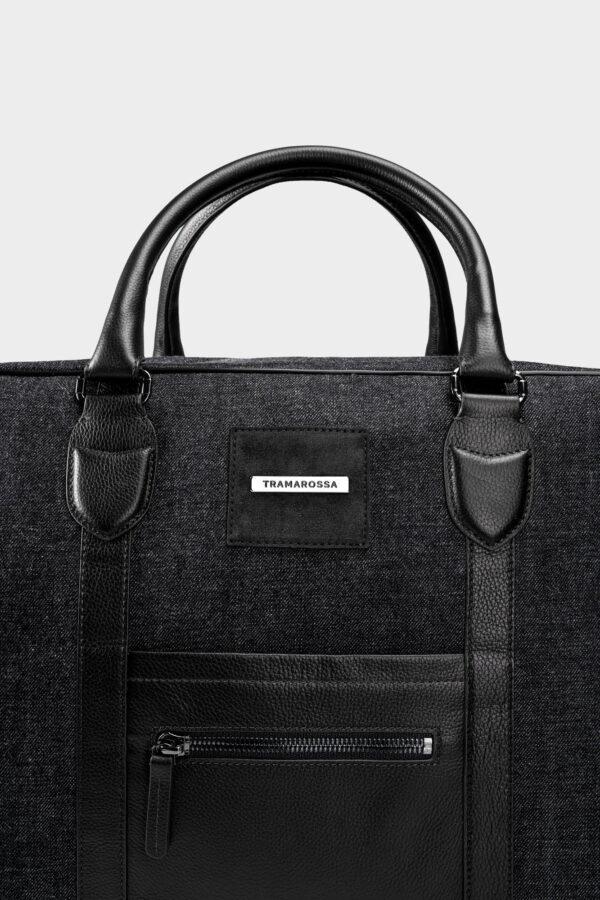 Sartoria Tramarossa MILANO – Borsa Bowling – Black Sconto