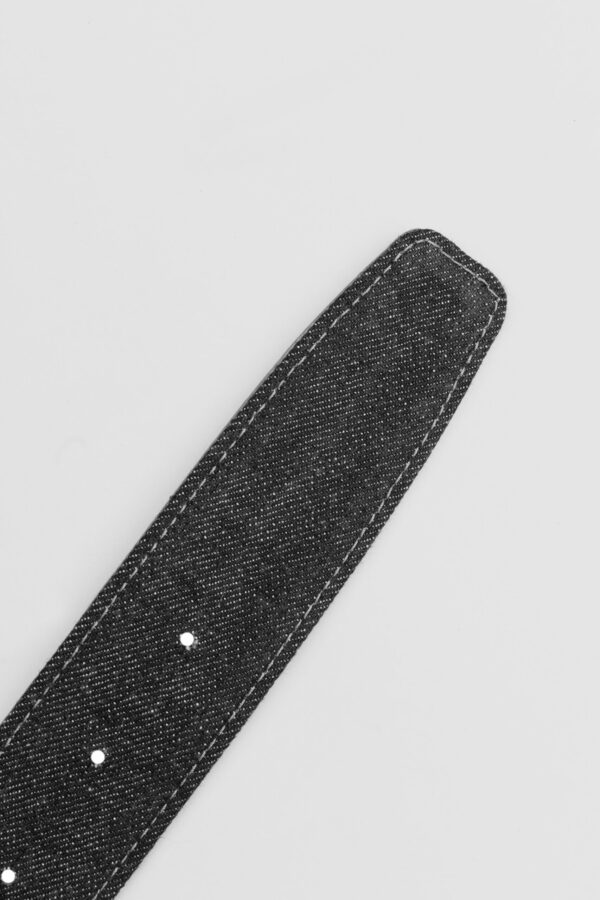 Sartoria Tramarossa CINTURA COLOR ARGENTO IN SUEDE Spedizione gratuita