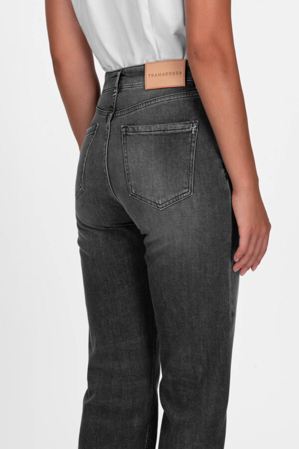 Sartoria Tramarossa JEANS MONICA MUM IN DENIM NERO Vendite Flash