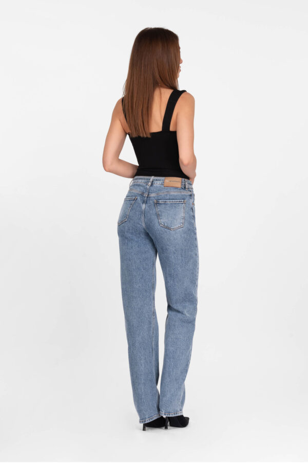 Sartoria Tramarossa JEANS HOLLYWOOD BARREL IN DENIM BLU MEDIO Negozio