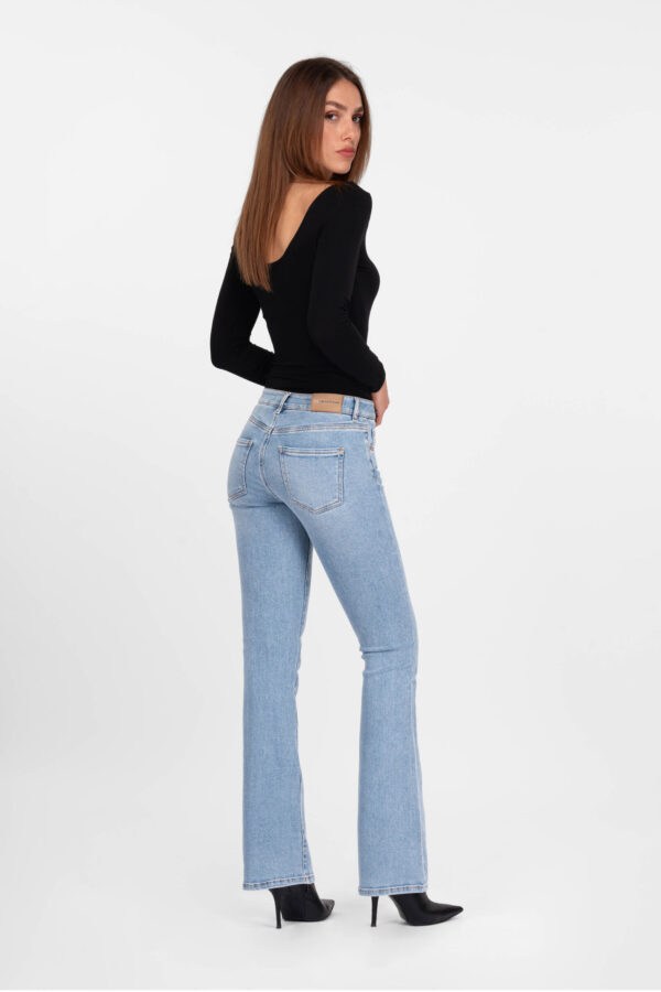 Sartoria Tramarossa JEANS GRETA BOOTCUT IN DENIM BLU MEDIO Moda