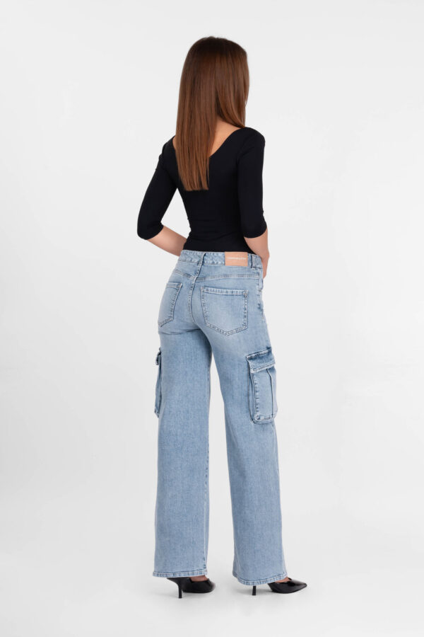 Sartoria Tramarossa JEANS PETRA WIDE LEG IN DENIM BLU CHIARO 2025