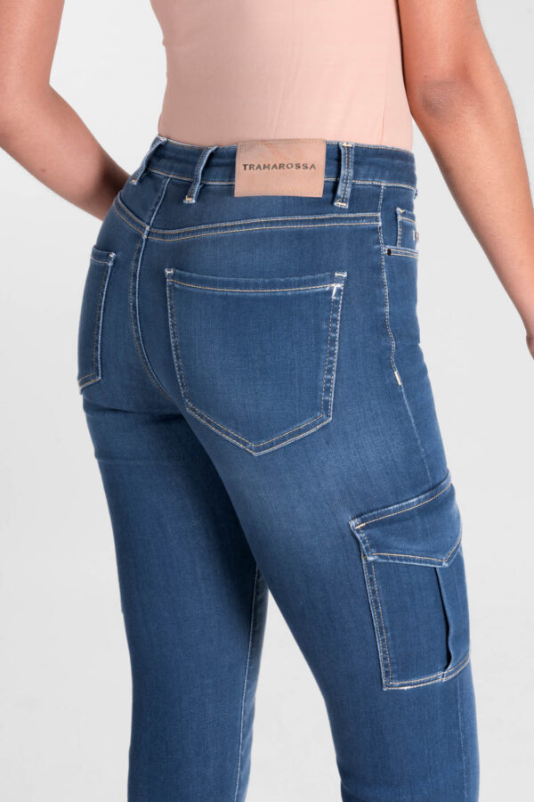 Sartoria Tramarossa ISABEL SKINNY BLU MEDIO In Linea