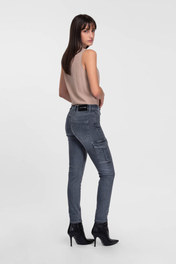 Sartoria Tramarossa JEANS ISABEL SKINNY IN DENIM NERO Nuovo