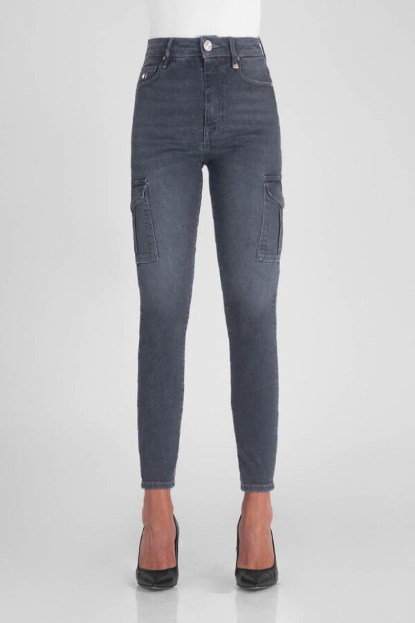 Sartoria Tramarossa JEANS ISABEL SKINNY IN DENIM NERO Nuovo