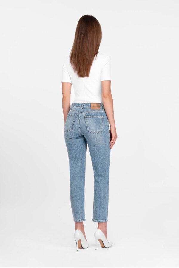 Sartoria Tramarossa JEANS MONICA MUM IN DENIM BLU CHIARO Vendita