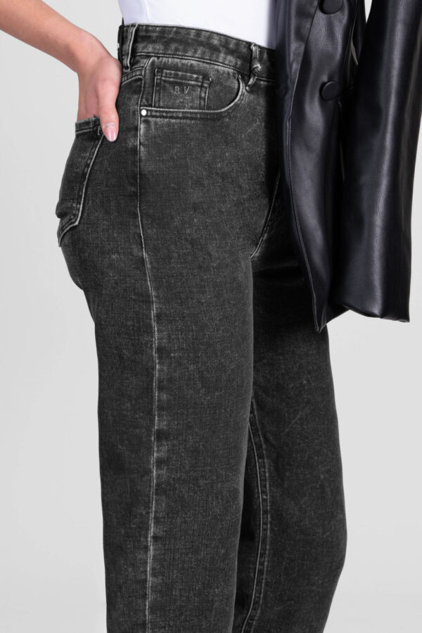 Sartoria Tramarossa JEANS MONICA MUM IN DENIM NERO Spedizione Gratuita