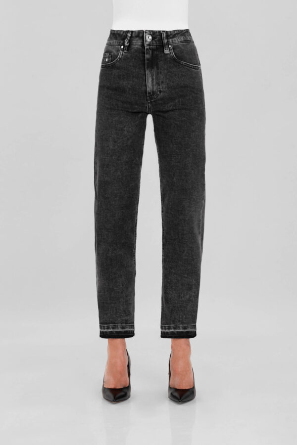 Sartoria Tramarossa JEANS MONICA MUM IN DENIM NERO Spedizione Gratuita
