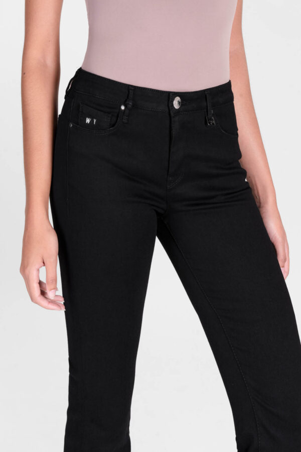 Sartoria Tramarossa JEANS BIANCA FLARE CUT FLARE IN DENIM STRETCH NERO Economico