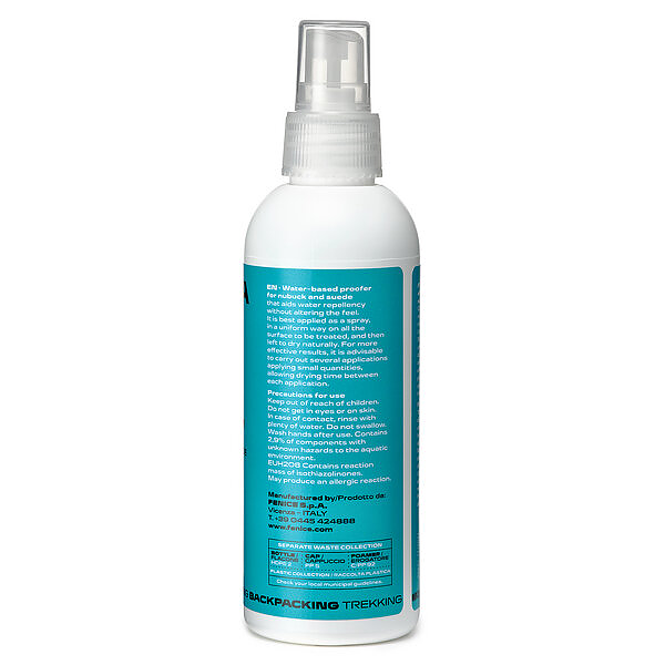 Scarpa WATER-BASED WATERPROOFER AND REVIVER Water-based proofer for nubuck and suede Promozione Limitata