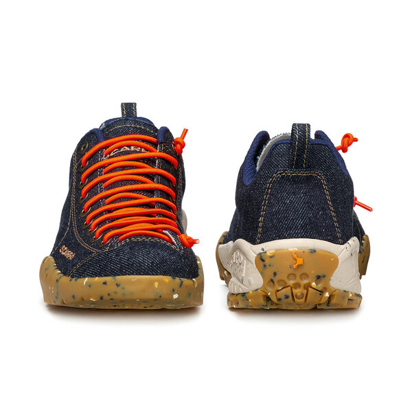 Scarpa MOJITO PLANET DENIM Sustainable recycled denim fabric sneaker Affare Del Giorno
