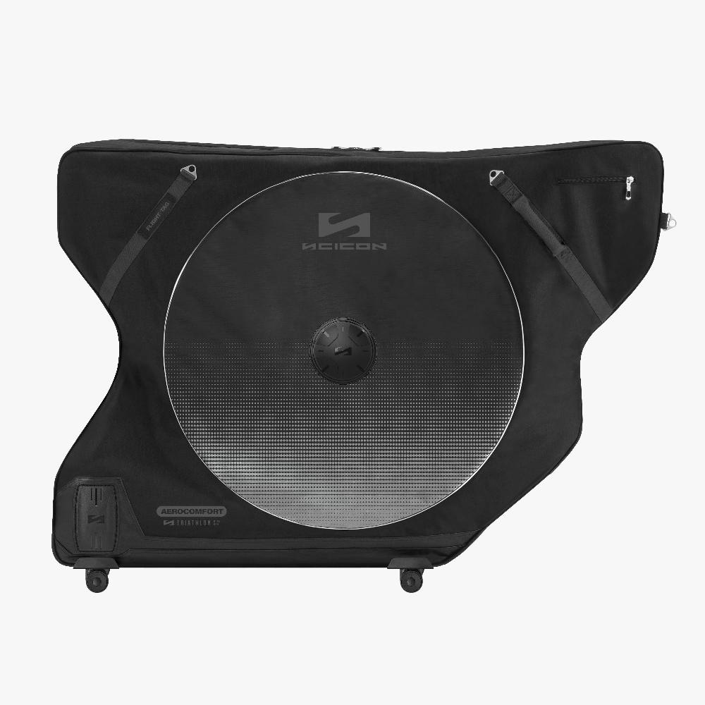 Scicon Borsa Porta Bici da Triathlon Aerocomfort 3.0 Nera Presa