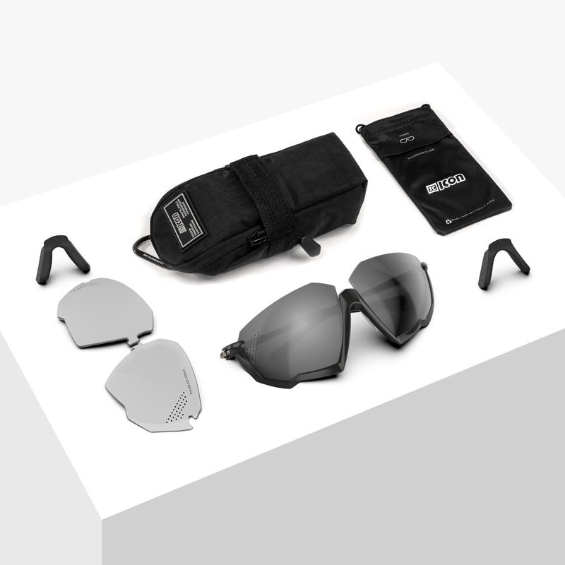 Scicon Aerojet Occhiali Ciclismo Nero/Argento Vendita