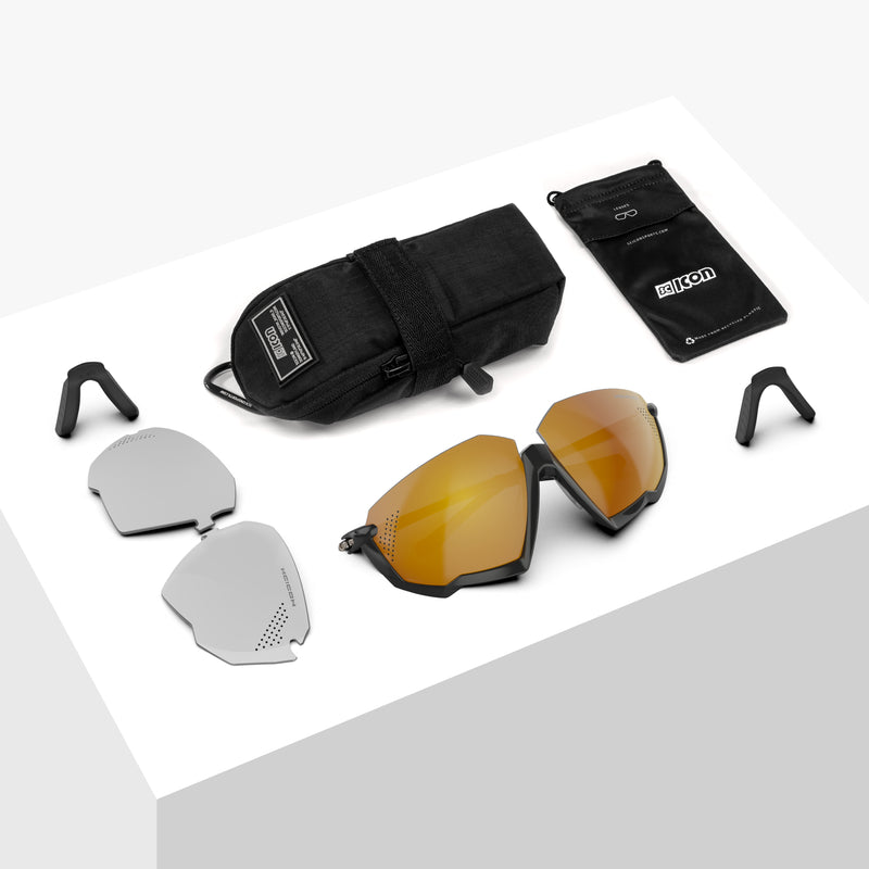 Scicon Aerojet Occhiali Ciclismo Nero/Bronzo Promozione