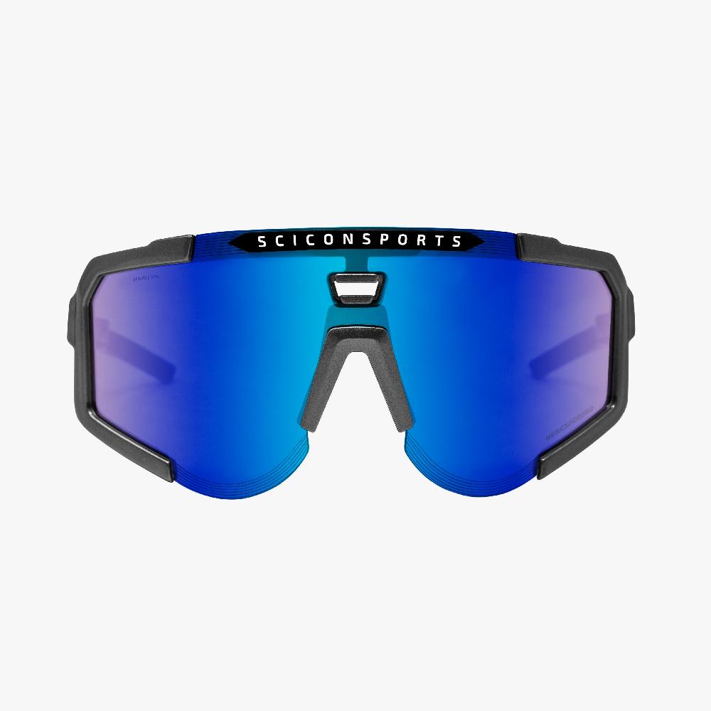 Scicon Occhiali Sportivi Aeroscope Antracite/Blu Prezzo Ridotto
