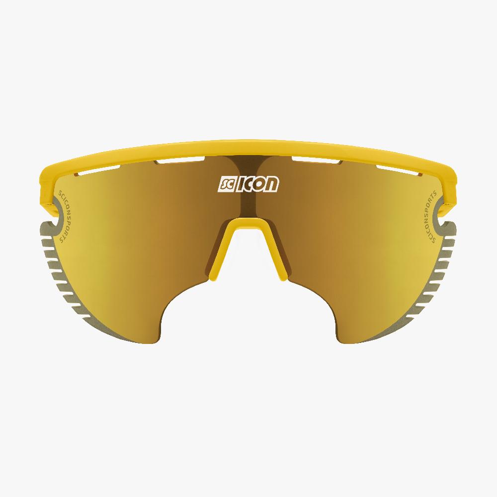 Scicon Occhiali Sportivi Aerowing Lamon Gialla/Lente Bronzo Specchiata Outlet