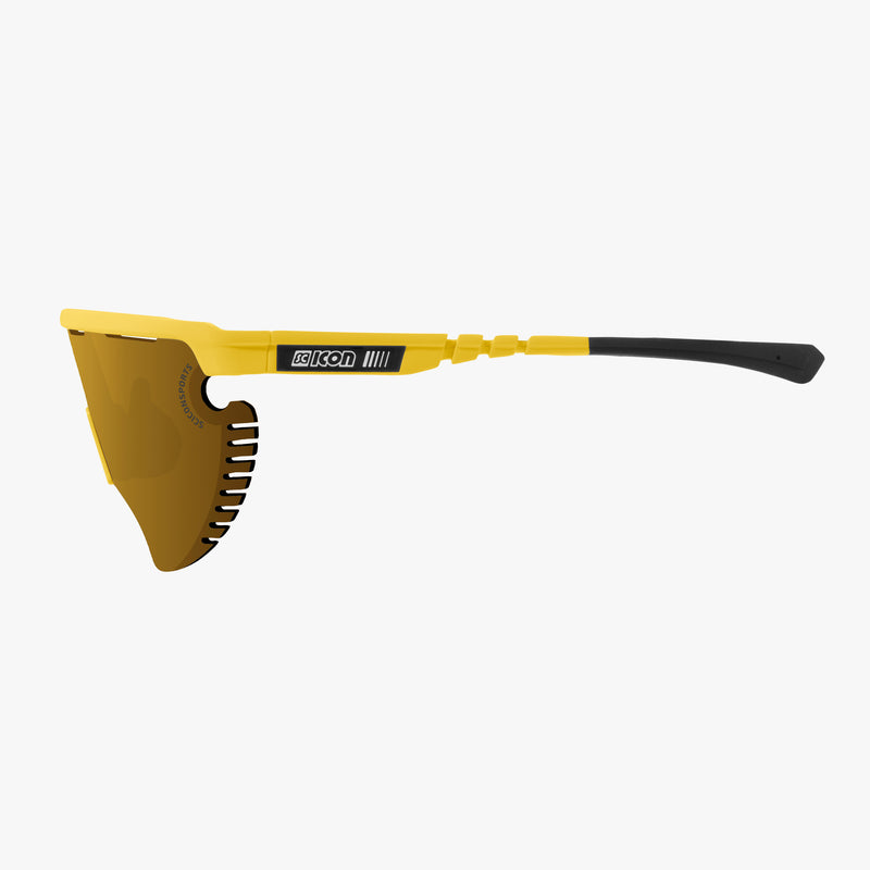 Scicon Occhiali Sportivi Aerowing Lamon Gialla/Lente Bronzo Specchiata Outlet