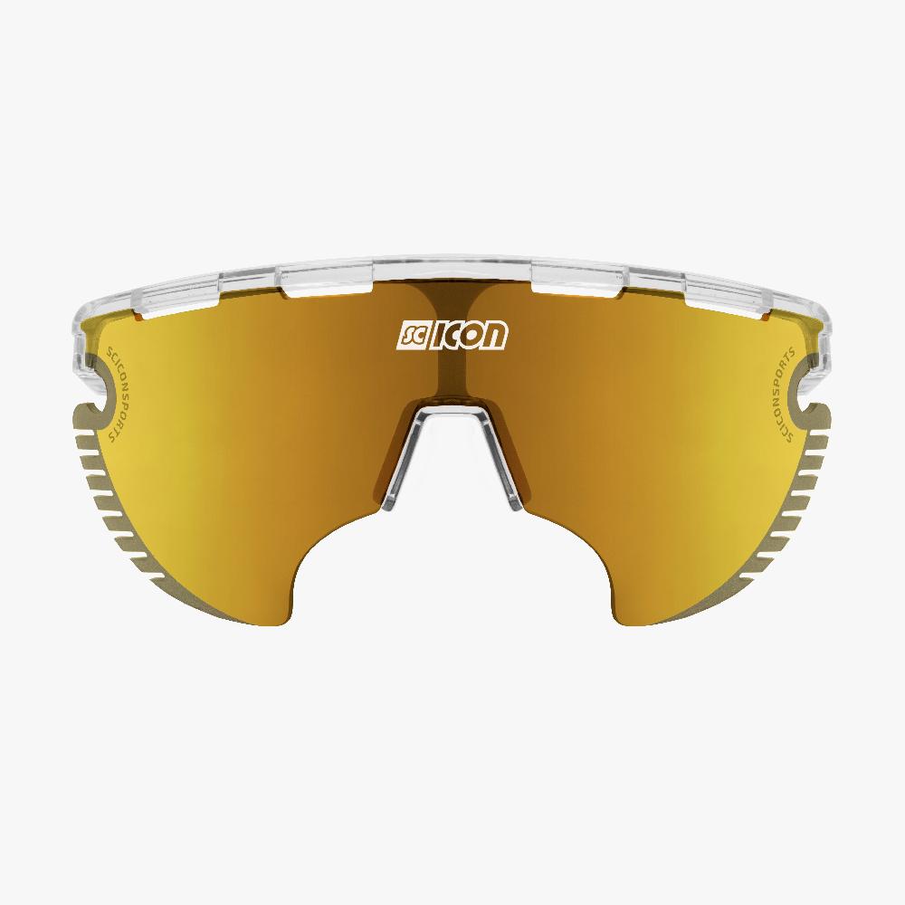 Scicon Occhiali Aerowing Lamon Cristallo/Lente Bronzo Specchiata Offerte