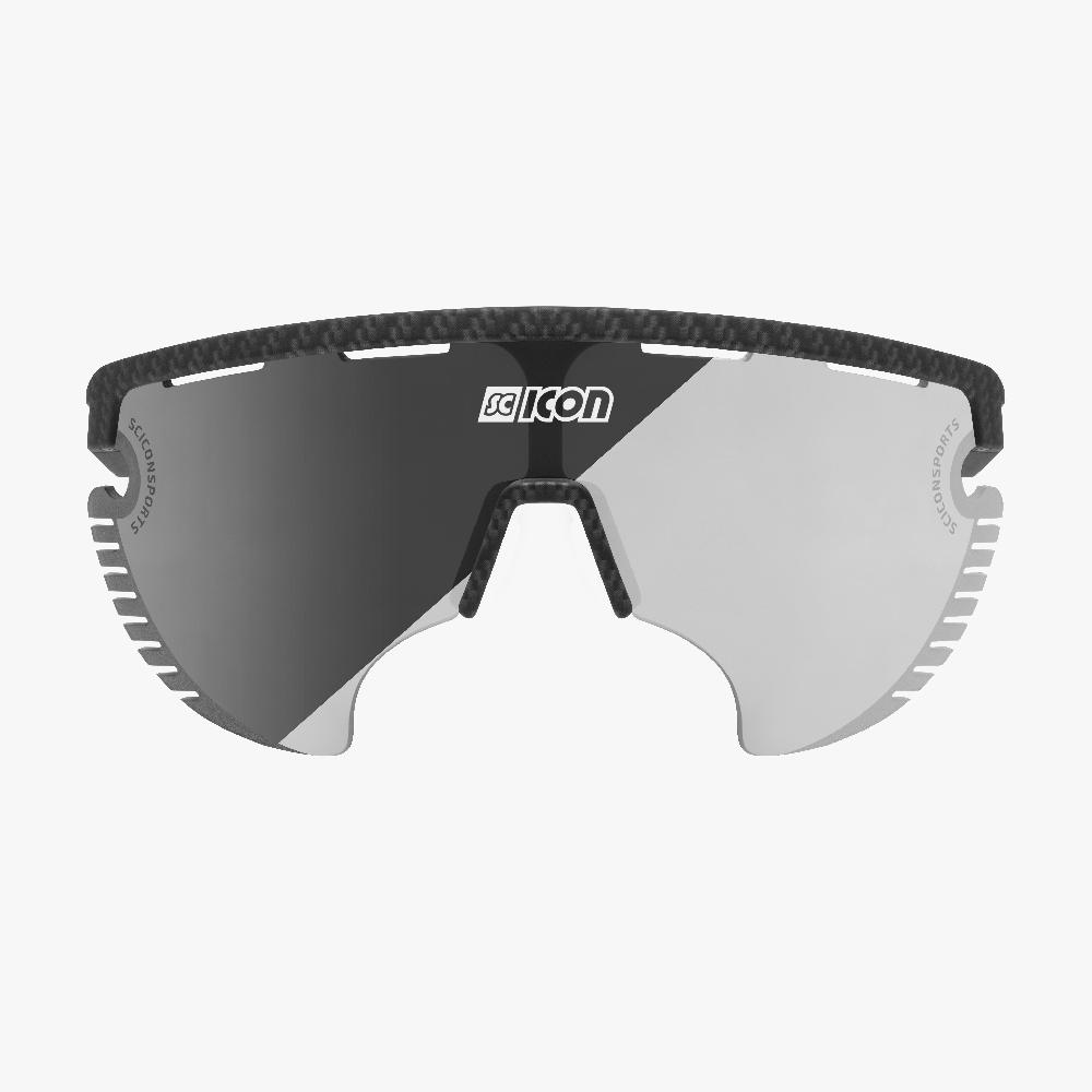 Scicon Occhiali Sportivi Aerowing Lamon Carbon/Lente Argento Vendita Economica