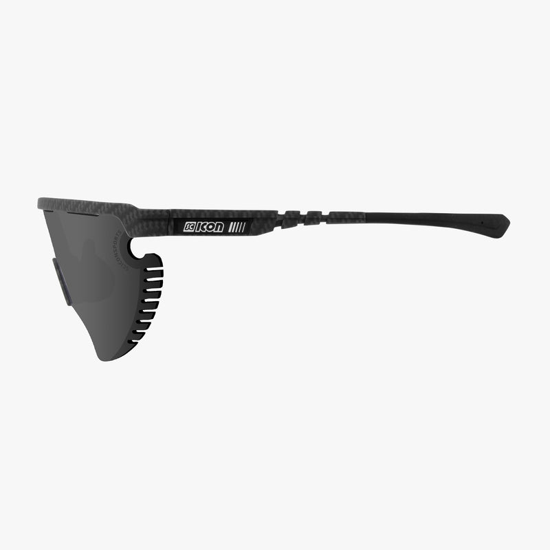 Scicon Occhiali Sportivi Aerowing Lamon Carbon/Lente Argento Vendita Economica