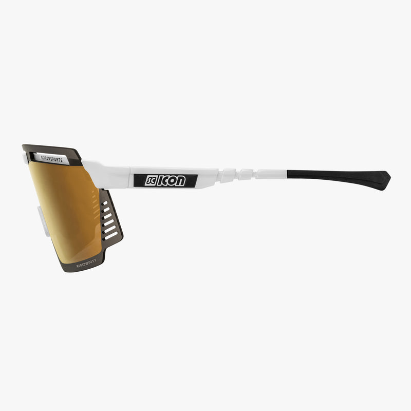 Scicon Aerowatt Occhiali Sportivi Bianco/Bronzo Fino al 65% di sconto