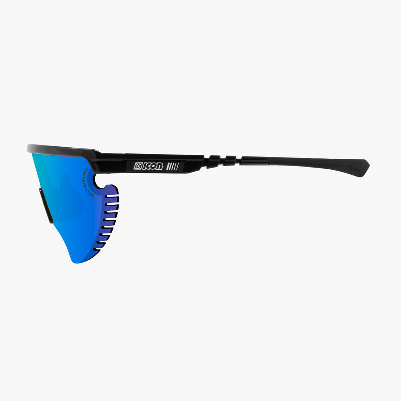 Scicon Occhiali Sportivi Aerowing Lamon Neri/ Lente Blu Specchiata Acquista Ora