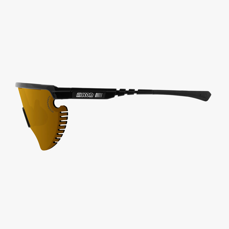 Scicon Occhiali Sportivi Aerowing Lamon Nera/Lente Bronzo Specchiata Fino Al -60%