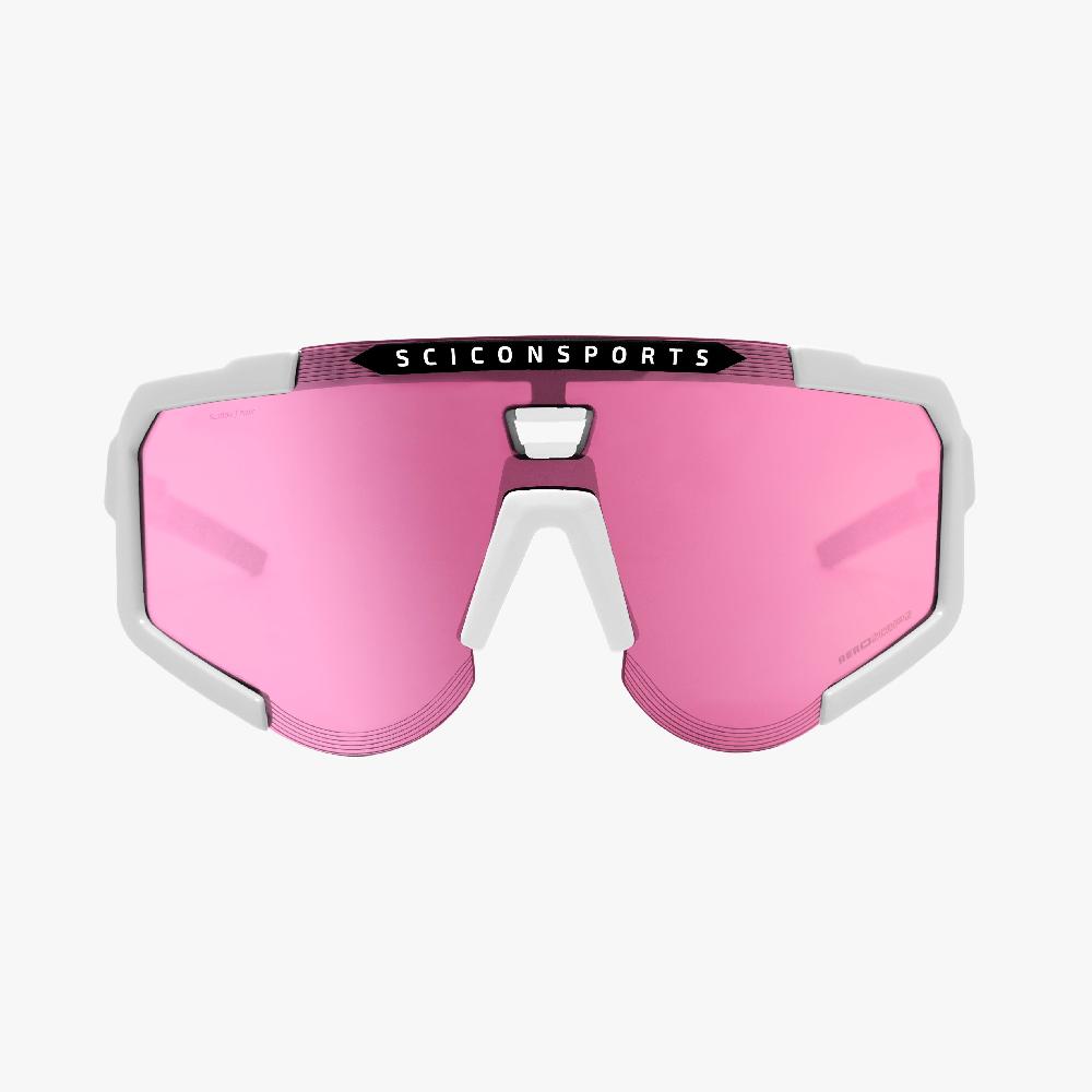 Scicon Occhiali Sportivi Aeroscope Bianco/Rosa Economico