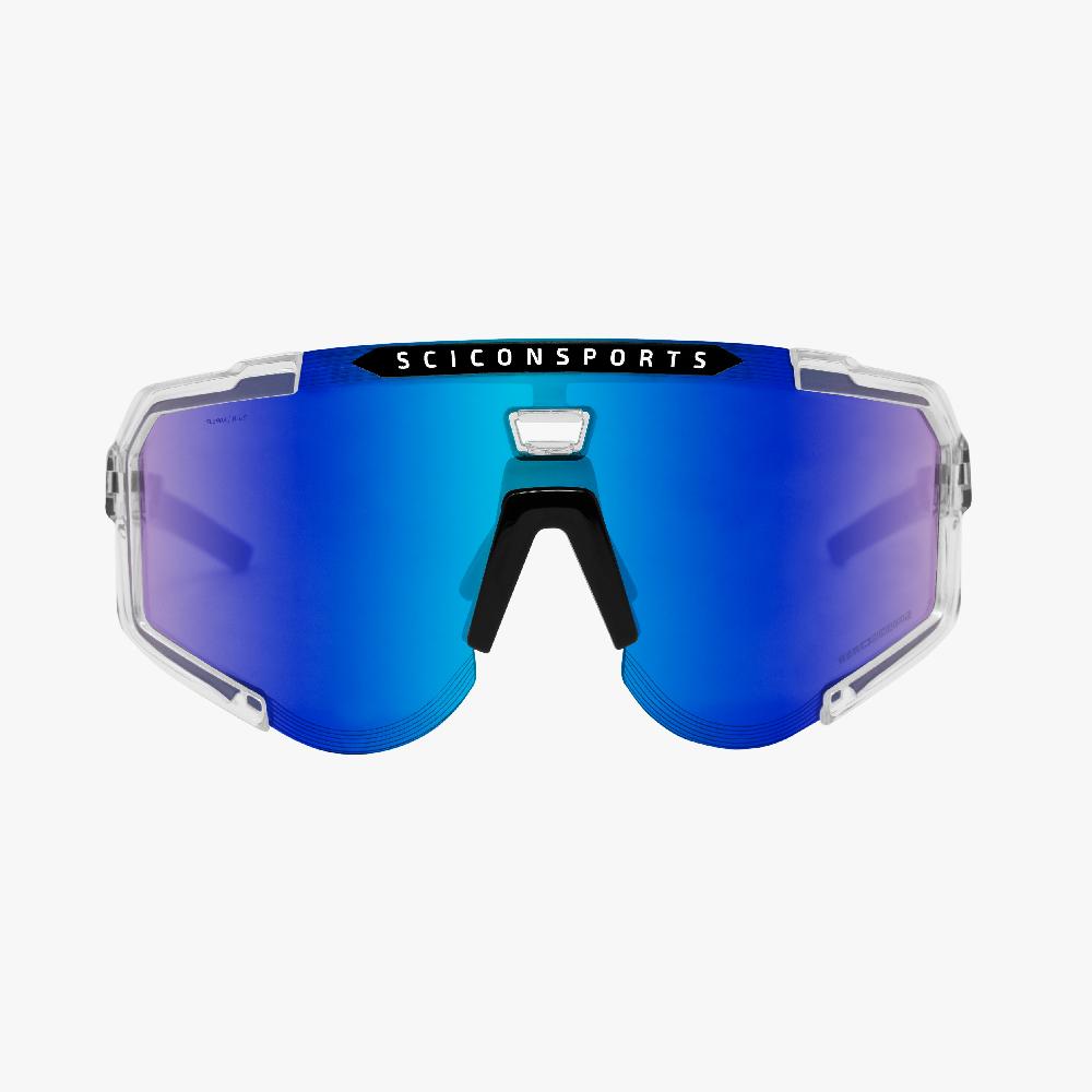 Scicon Occhiali Sportivi Aeroscope Cristallo/Blu Offerte