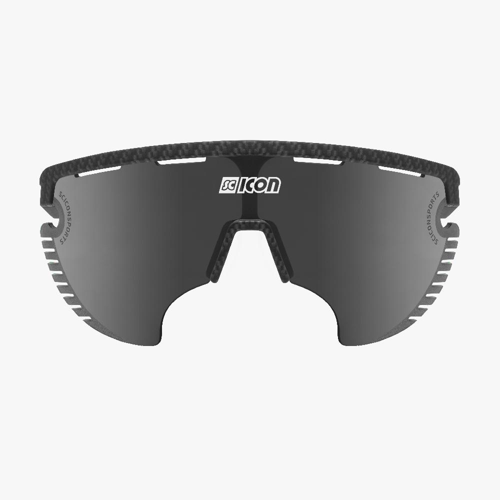 Scicon Occhiali Sportivi Aerowing Lamon Carbon/Lente Argento Specchiata Pezzi Unici