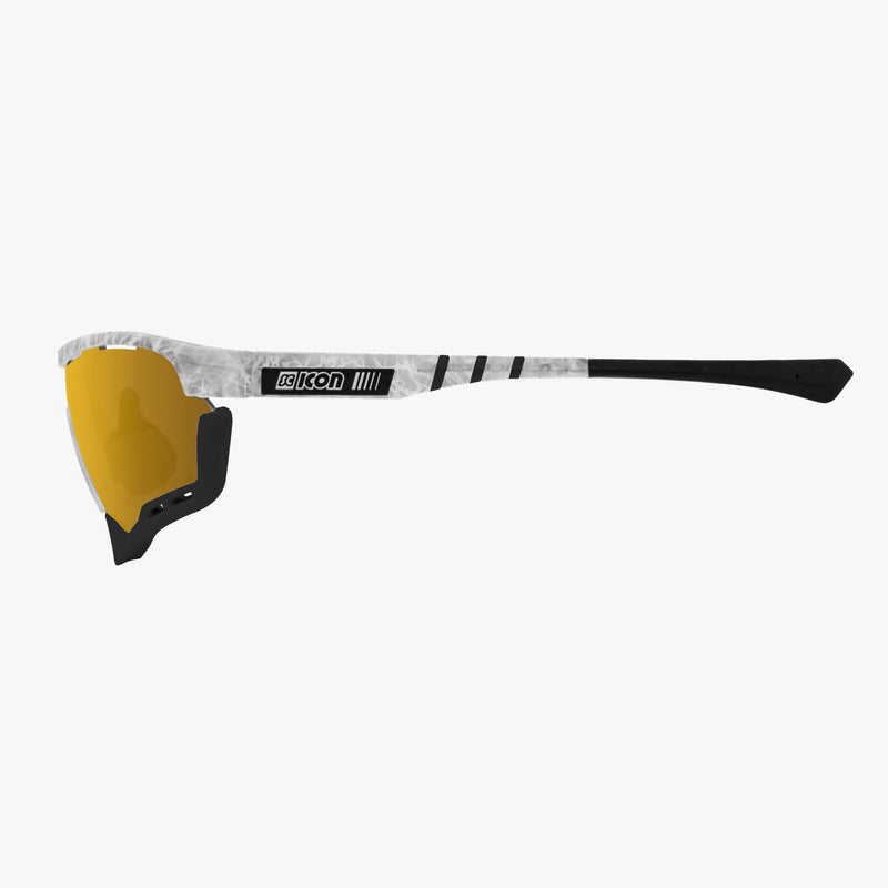 Scicon Aerotech SCN-PP Occhiali Sportivi Bianco/Bronzo Consegna Veloce