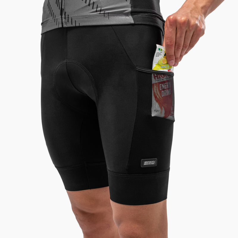 Scicon Pantaloncino X-Over Cargo Uomo Nero Promozione Limitata
