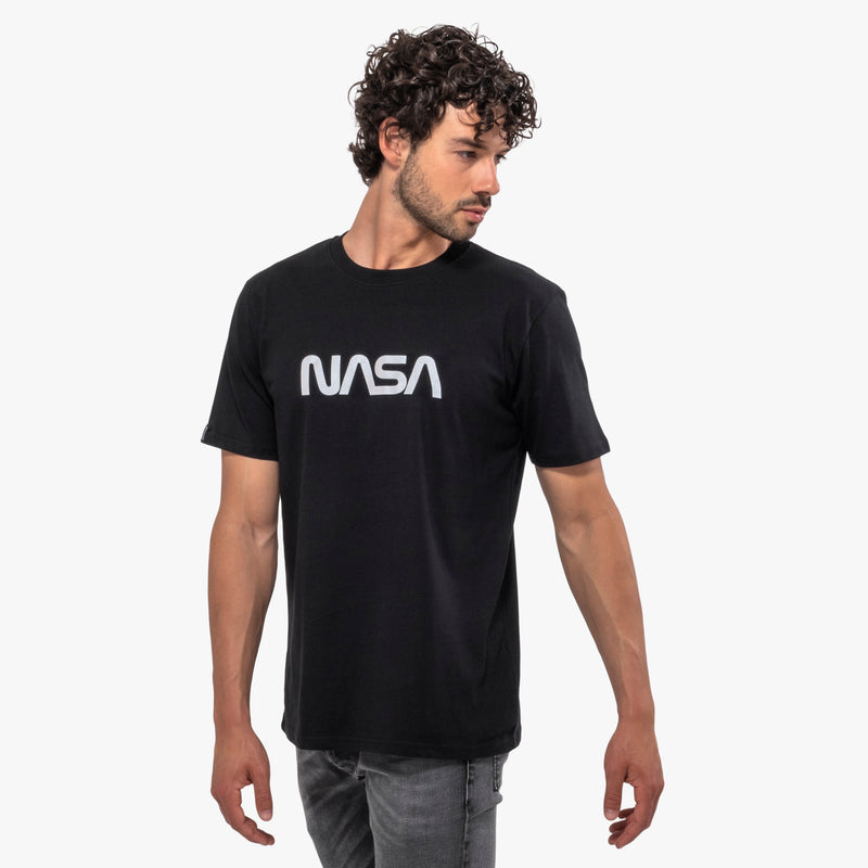 Scicon Maglietta Space Agency 01 Nera Affare Del Giorno