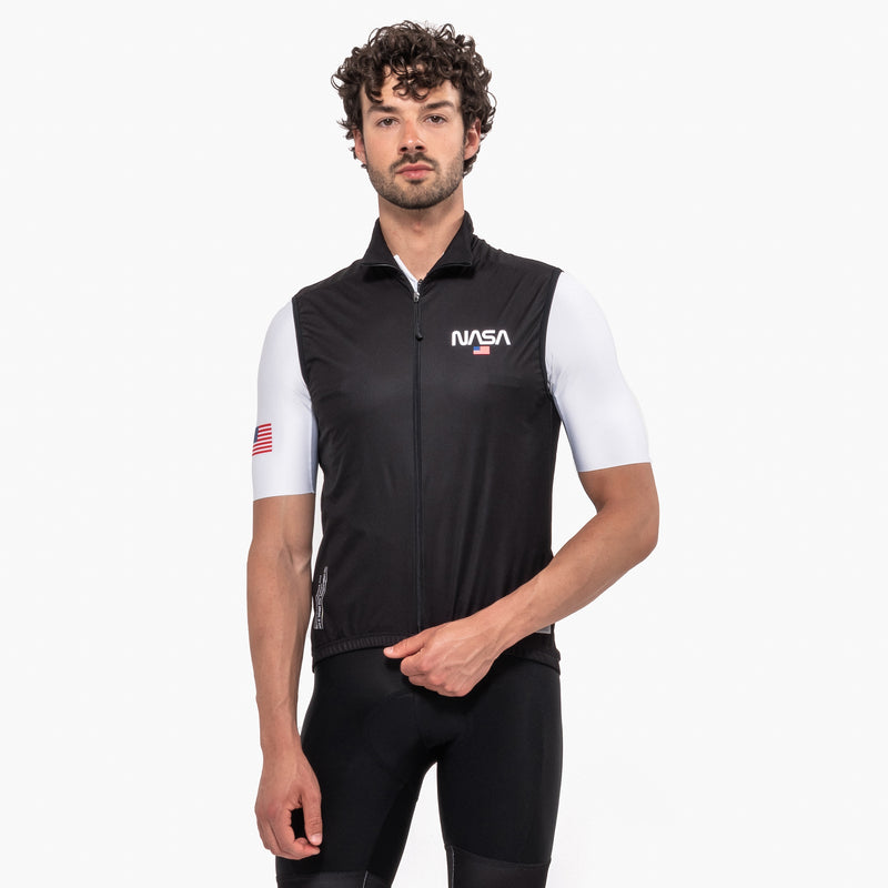 Scicon Gilet Antivento Space Agency22 Nero Prezzo Ridotto