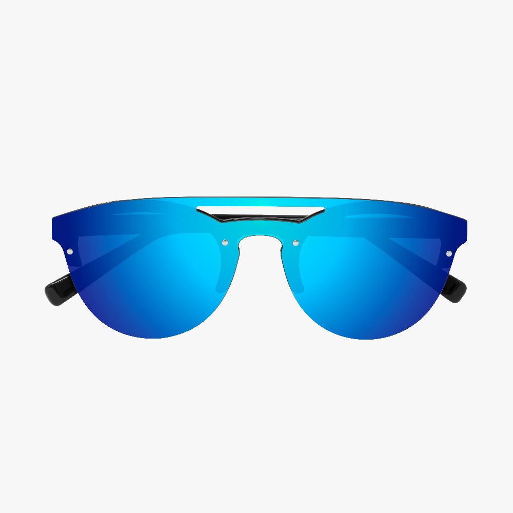 Scicon Occhiali da sole Cover Montatura Nera Lenti Blu Vendite Flash
