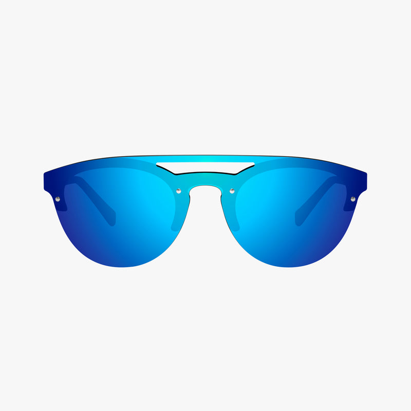Scicon Occhiali da sole Cover Montatura Nera Lenti Blu Vendite Flash