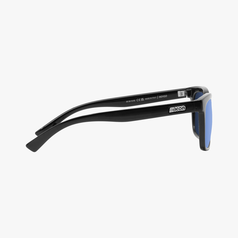 Scicon Occhiali da sole Roygo Nera Lucida/Lenti Sfumate Blu Nuovo