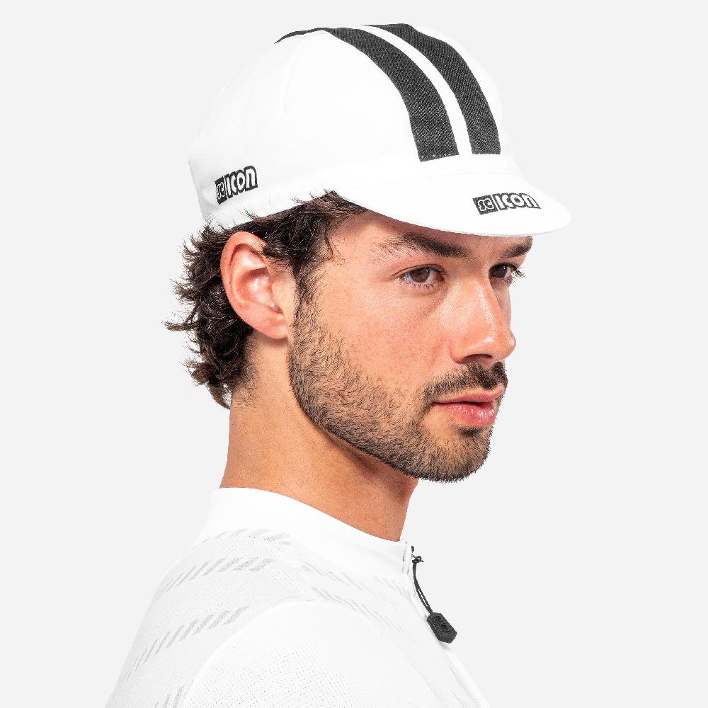 Scicon Cappellino Ciclismo Scicon Sports Bianco Soddisfazione Garantita