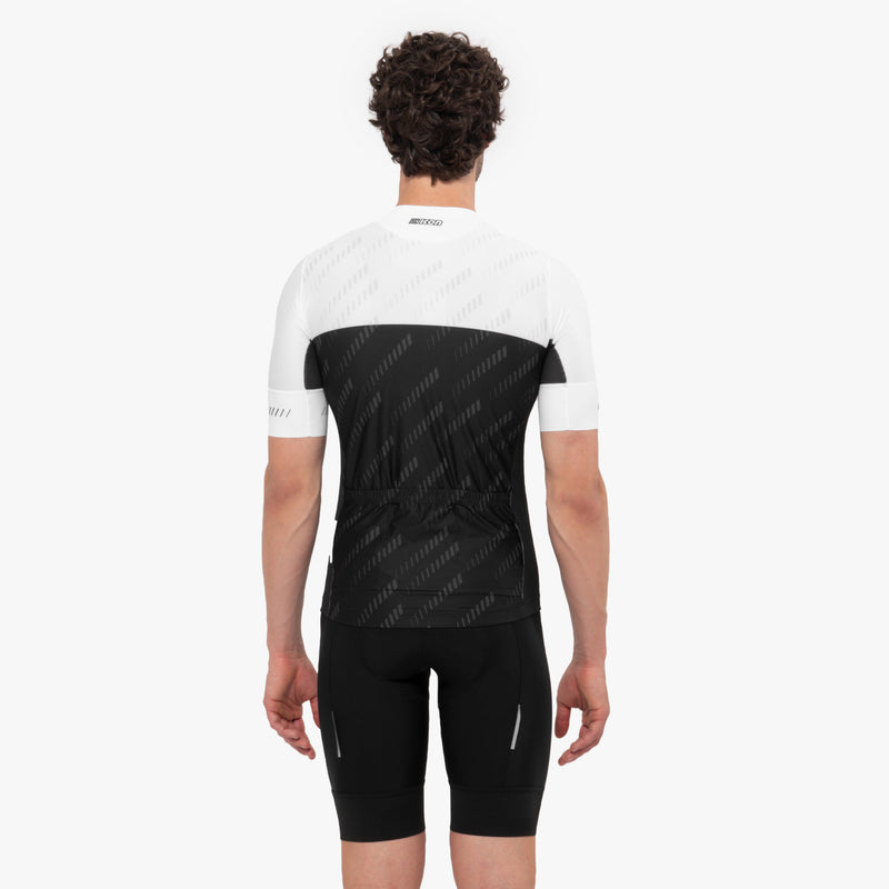 Scicon Maglia Ciclismo X-Over Reflex Nera/Bianca Convenienza