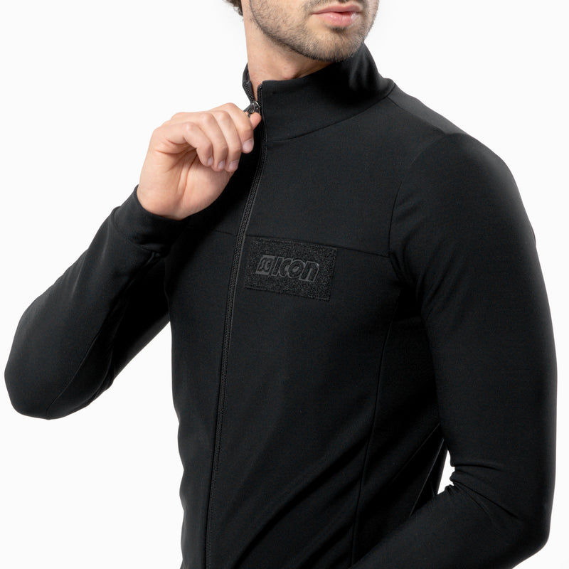 Scicon Maglia Autunnale Maniche Lunghe Nera Vendite Flash