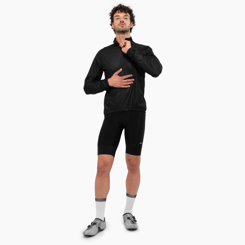 Scicon Mantellina da Ciclismo antipioggia Nero In Saldo