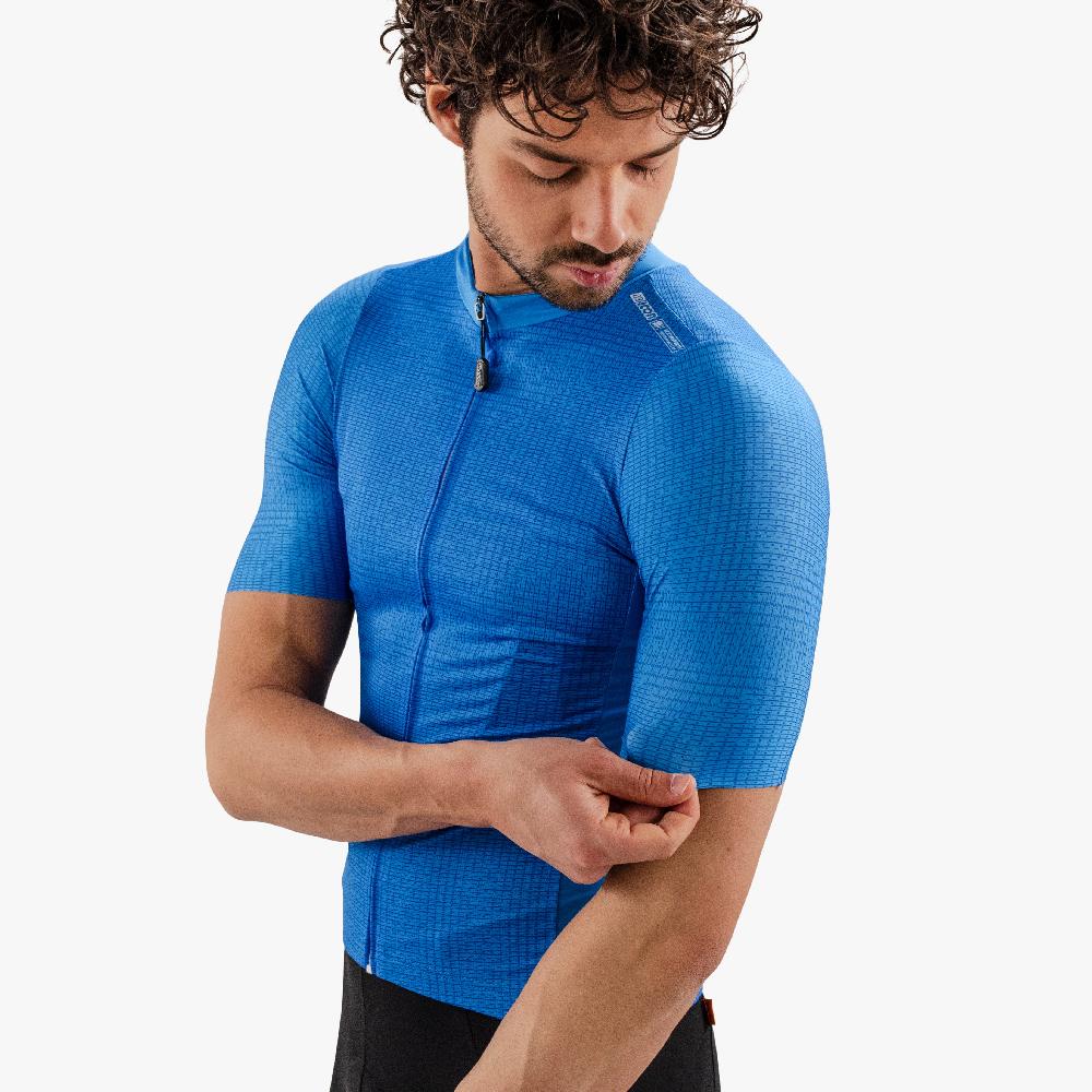 Scicon Maglia Ciclismo 9.5- X-Over Ciano 2025