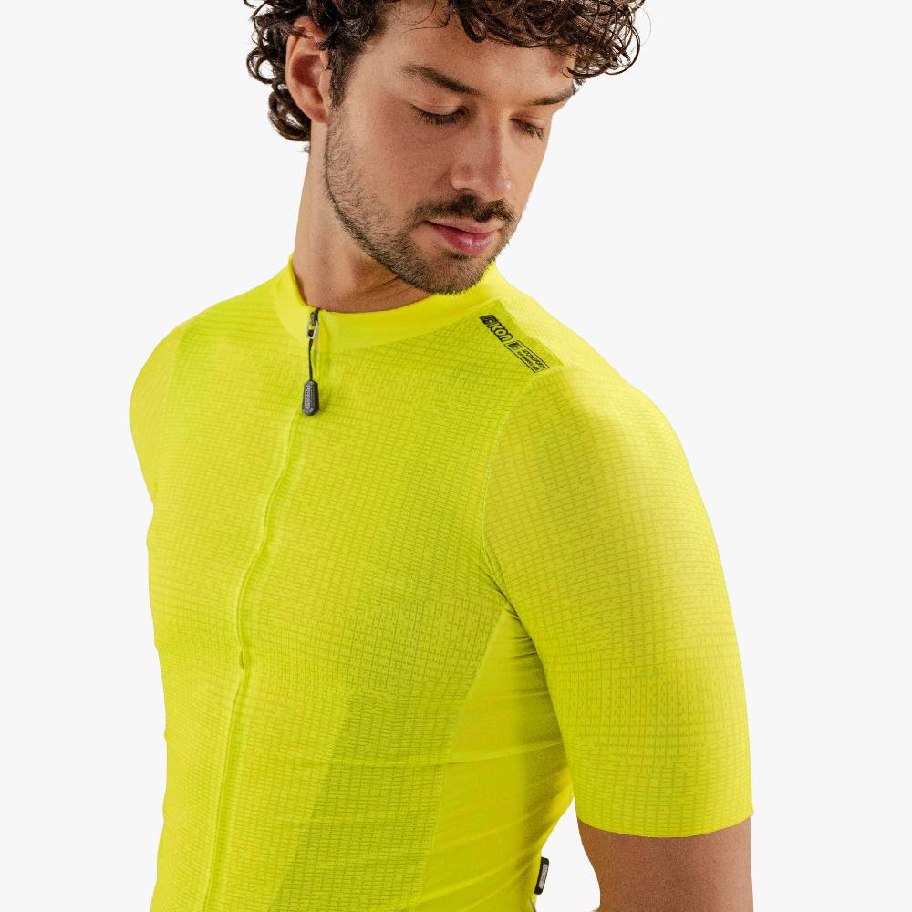 Scicon Maglia Ciclismo 9.5- X-Over Gialla Nuovo