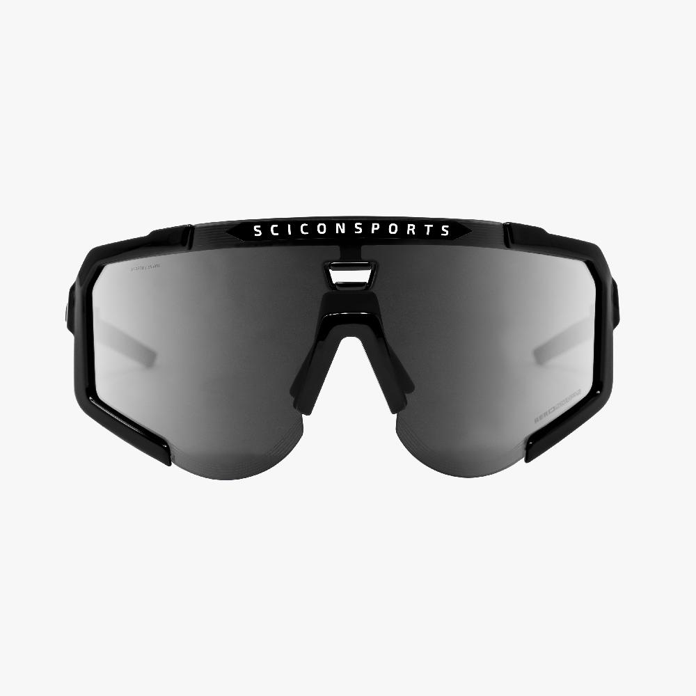Scicon Occhiali Sportivi Aeroscope Nero/Argento Soddisfazione Garantita